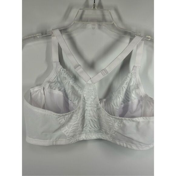 A21.  Glamorise Front-Closure T-Back WonderWire Underwire Bra size 44C NWOT - Picture 6 of 9